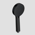 3-Function Round ABS Hand Shower with Rotary Control - HS2012 Matte Black