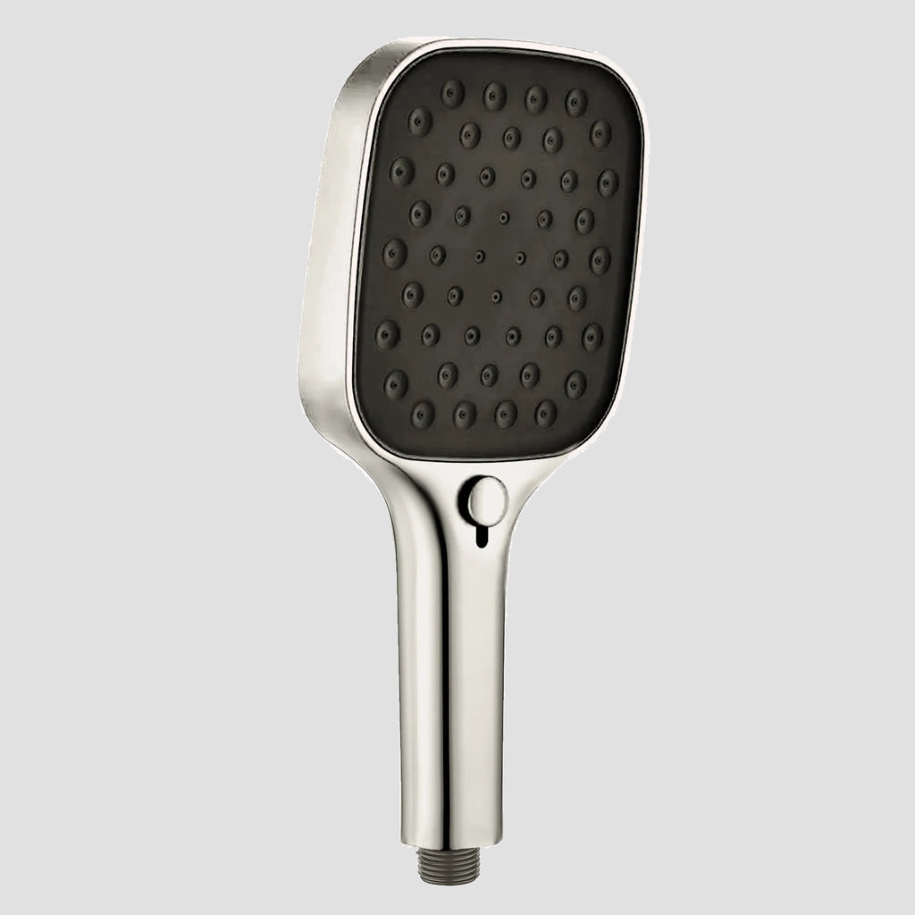 3-Function Square ABS Hand Shower (Rain+Boost+Mist)-HS2015 Brushed Nickel