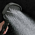 3-Function Square ABS Hand Shower (Rain+Boost+Mist with Pause)--HS2016