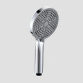 3-Function Round ABS Hand Shower – Rain+Boost+Mist Spray Modes with Rotary Control-HS2018 Chrome