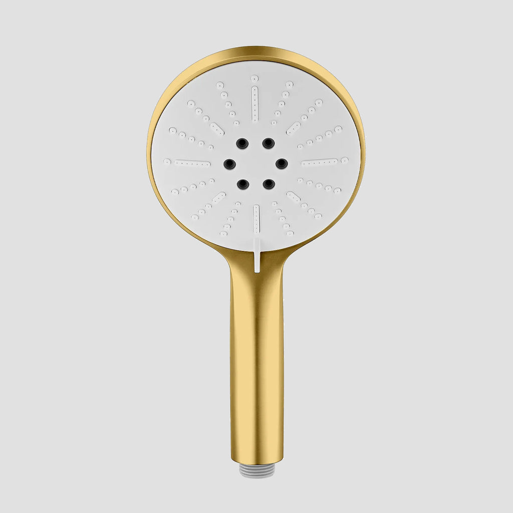 3 Function ABS Hand Shower – Rain+Boost Spray+Mist-HS2019 Brushed Gold