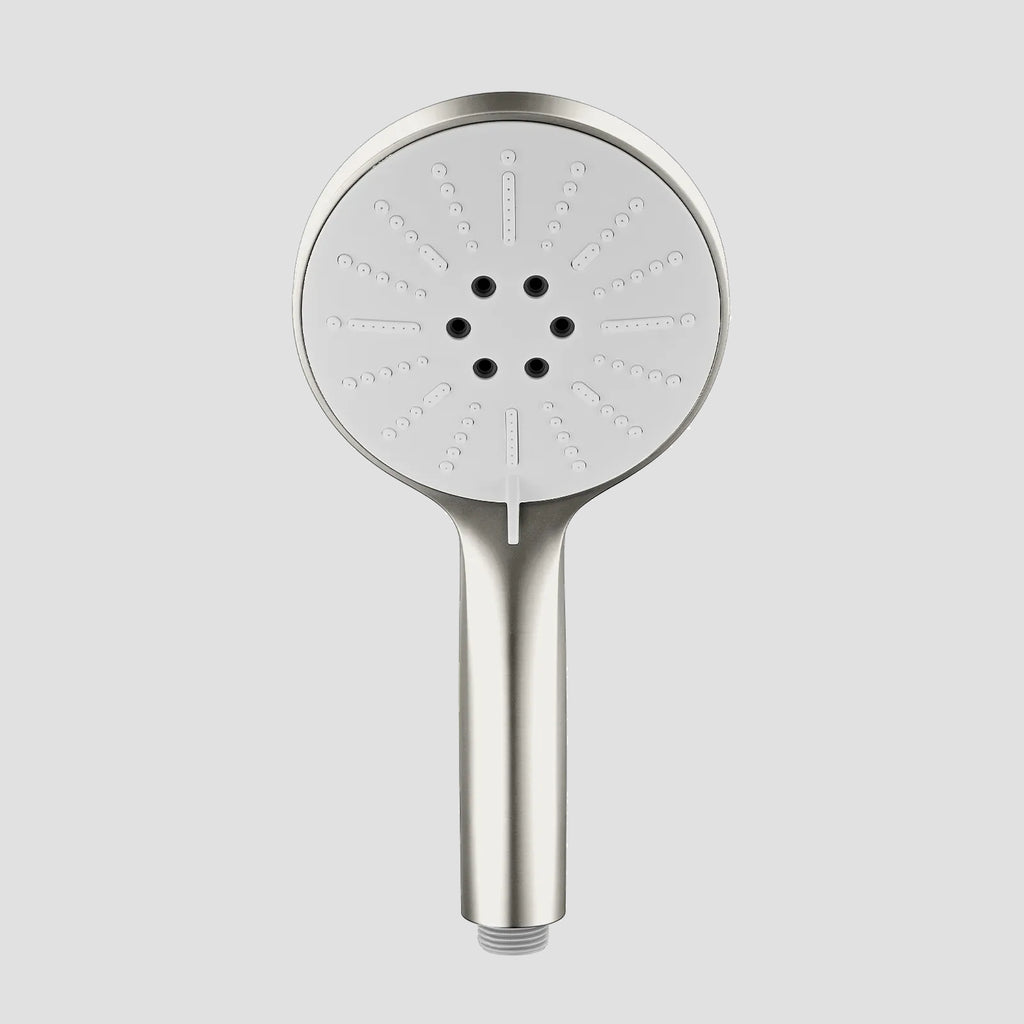3 Function ABS Hand Shower – Rain+Boost Spray+Mist-HS2019 Brushed Nickel