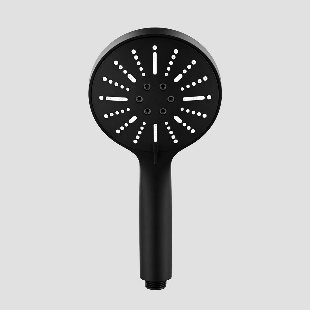 3 Function ABS Hand Shower – Rain+Boost Spray+Mist-HS2019 Matte Black