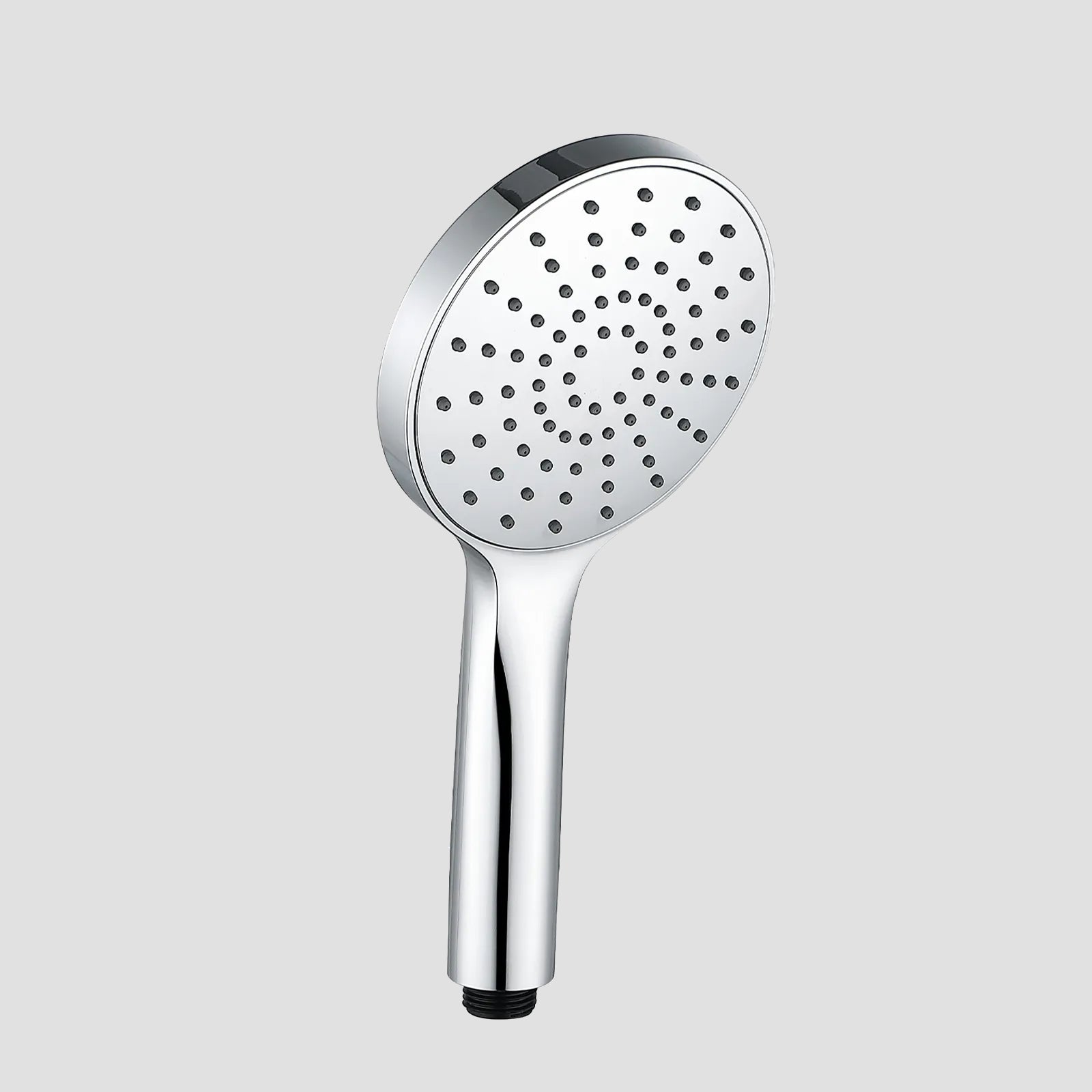 120mm Round 1-Way ABS Hand Shower – Touch-Clean Soft Silicone Nozzle--HS2020 Chrome
