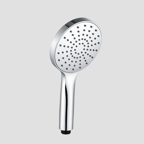 120mm Round 1-Way ABS Hand Shower – Touch-Clean Soft Silicone Nozzle--HS2020 Chrome