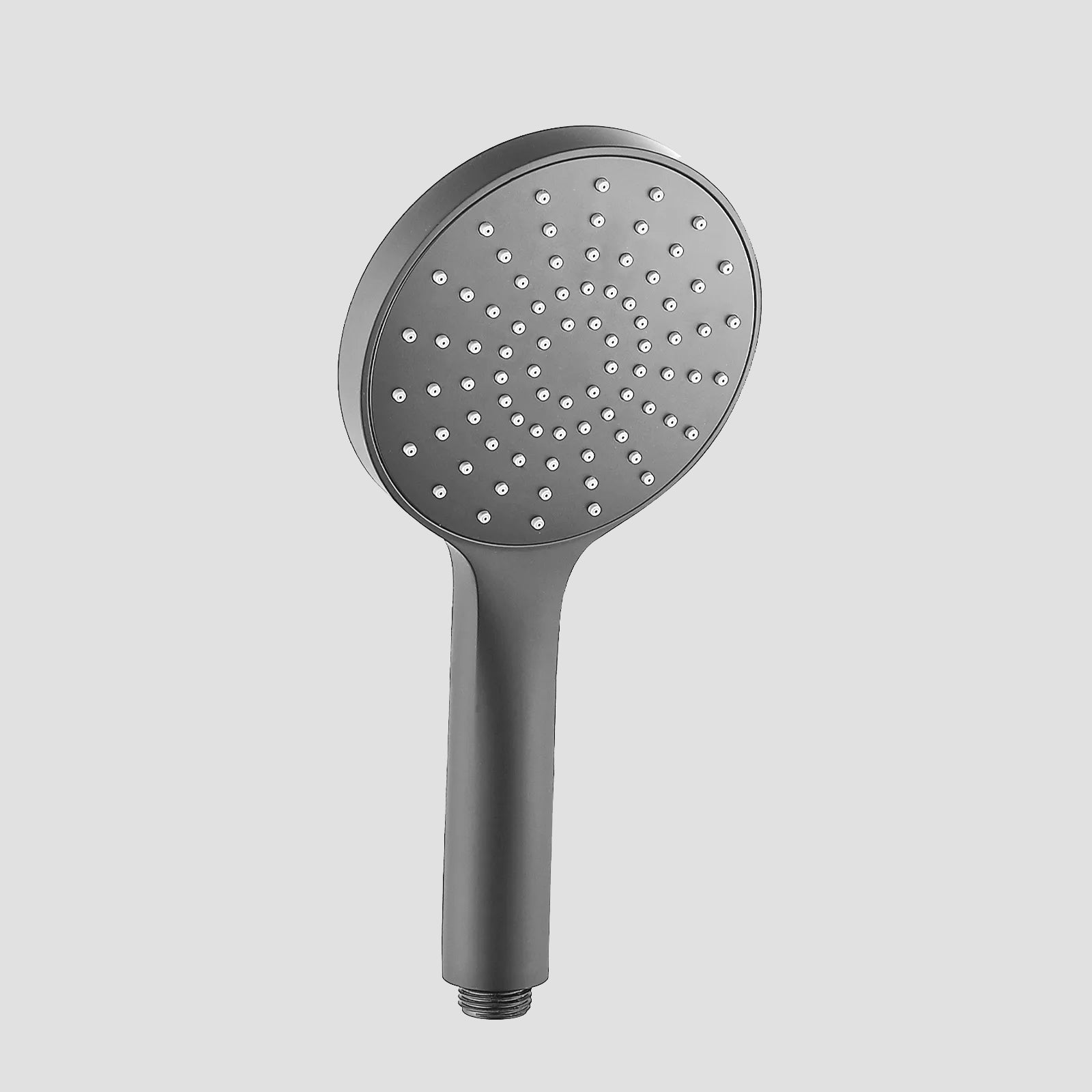 120mm Round 1-Way ABS Hand Shower – Touch-Clean Soft Silicone Nozzle--HS2020 Brushed Gun Metal