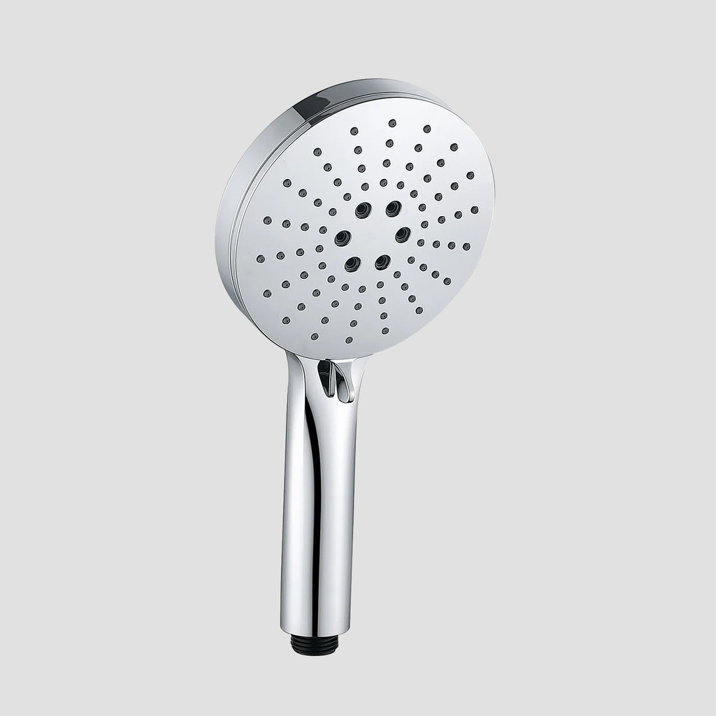 120mm Round 3-Function ABS Hand Shower – Rain+Boost+Mist Spray-HS2021 Chrome