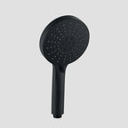 120mm Round 3-Function ABS Hand Shower – Rain+Boost+Mist Spray-HS2021 Matte Black