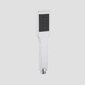 Square 1-Way Solid Brass Hand Shower with Touch-Clean Silicone Nozzle HS3001 Chrome