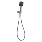 Hand Shower Set – Brass Wall Supply Elbow with Adjustable Bracket & 3-Function ABS Shower – HSK2027 Brushed Gun Metal