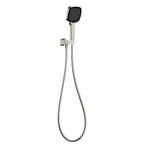 Hand Shower Set – Brass Wall Supply Elbow with Adjustable Bracket & 3-Function ABS Shower – HSK2027 Brushed Nickel