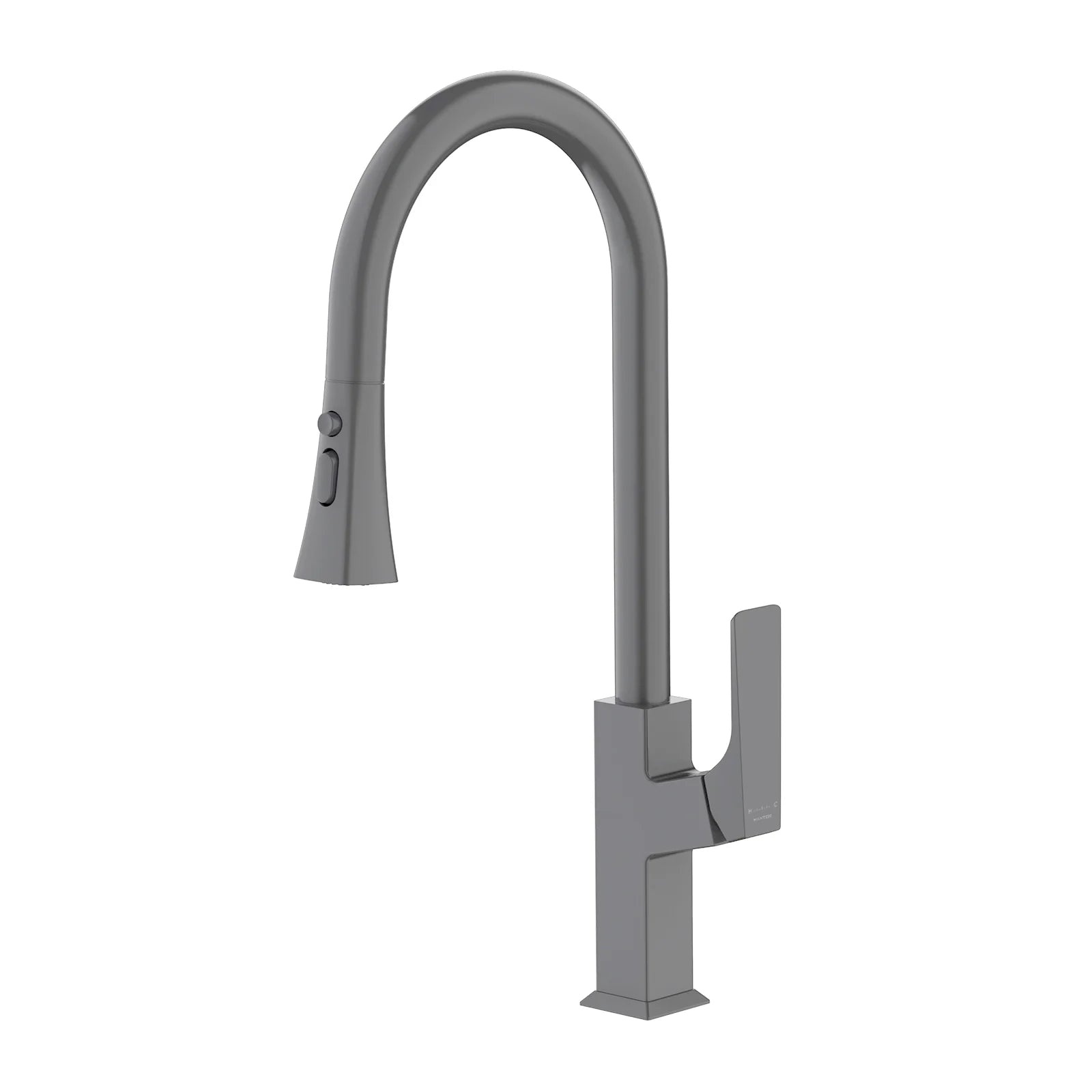 Aurora Pull Down Kitchen Faucet with Brass Body & 3-Function Spray Head KFB0068 Brushed Gun Metal