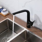Single Handle Kitchen Faucet – 360° Swivel Spout – KFB010076