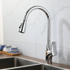 2-Function Pull-Down Kitchen Faucet – Single Lever Kitchen Mixer – KFB010176