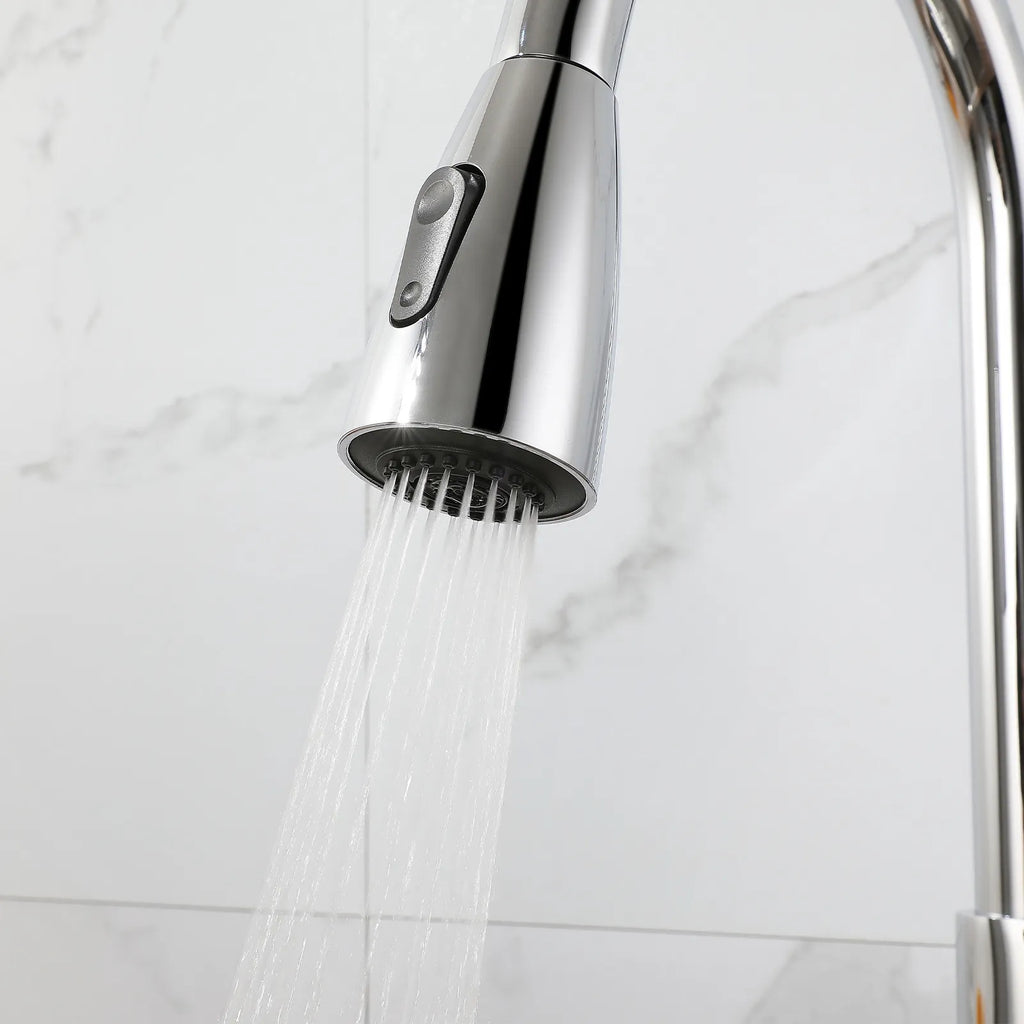 2-Function Pull-Down Kitchen Faucet – Single Lever Kitchen Mixer – KFB010176