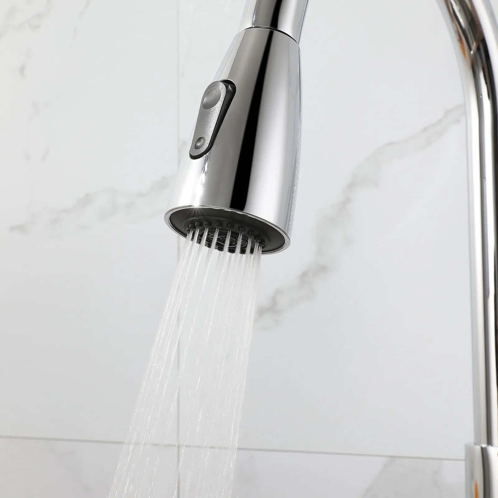 2-Function Pull-Down Kitchen Faucet – Single Lever Kitchen Mixer – KFB010176