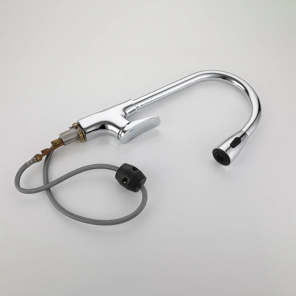 2-Function Pull-Down Kitchen Faucet – Single Lever Kitchen Mixer – KFB010176