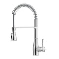 Commercial Style Pull-Down Kitchen Faucet – Triple-Function Spring Spray – KFB1036 Chrome
