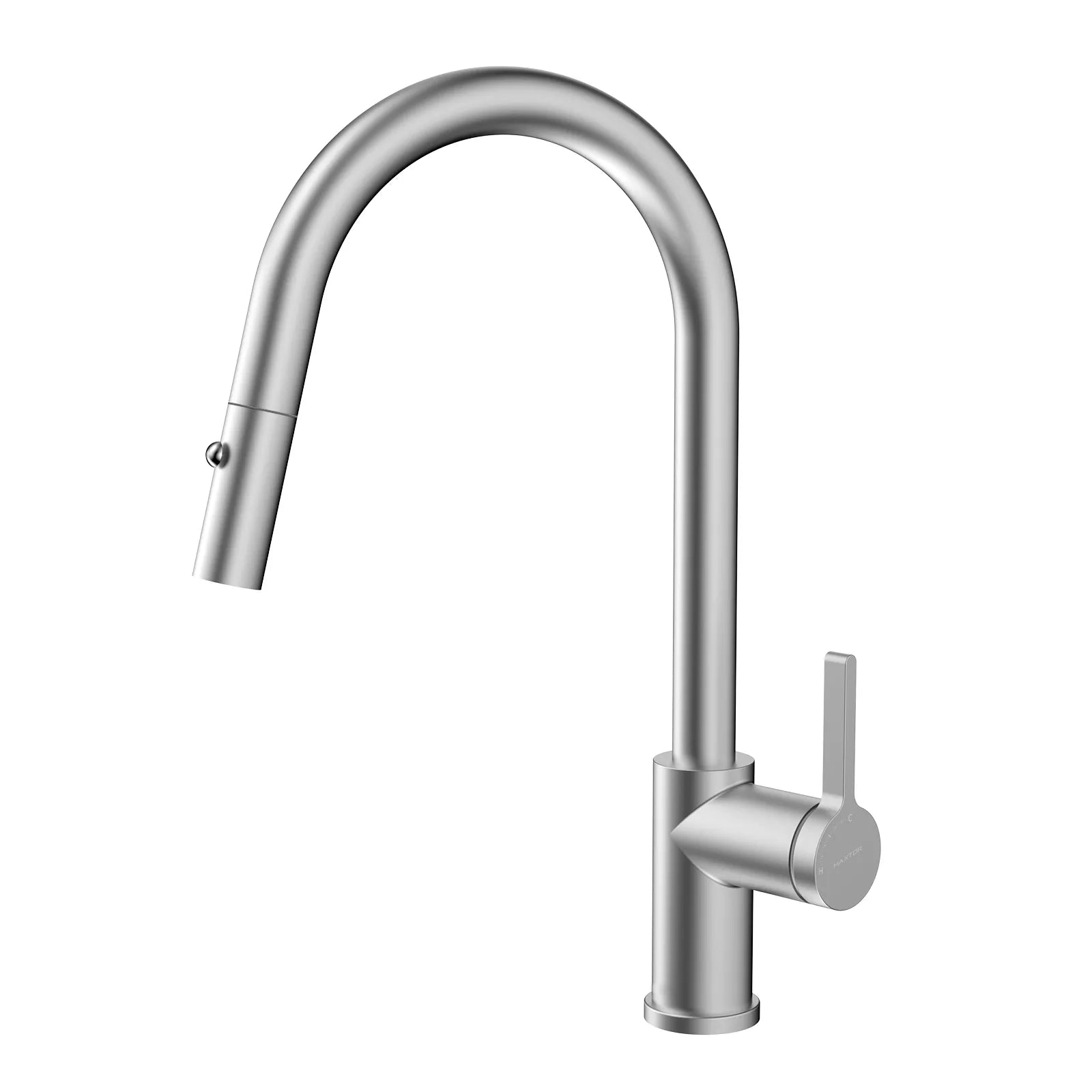 Chrome Pull-Down Kitchen Faucet – Dual-Function Brass Spray – KFB1051CH Brushed Nickel