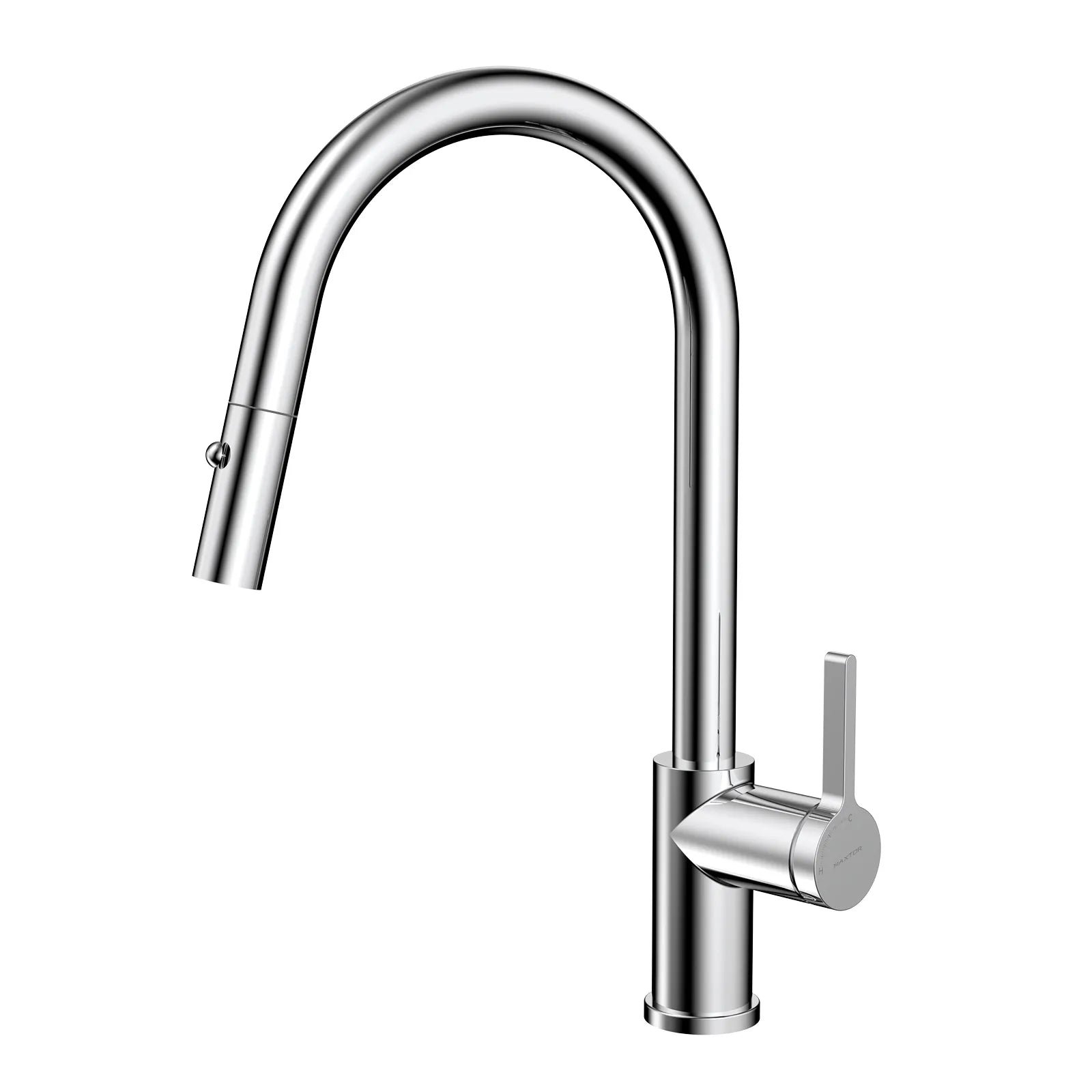 Chrome Pull-Down Kitchen Faucet – Dual-Function Brass Spray – KFB1051CH Chrome