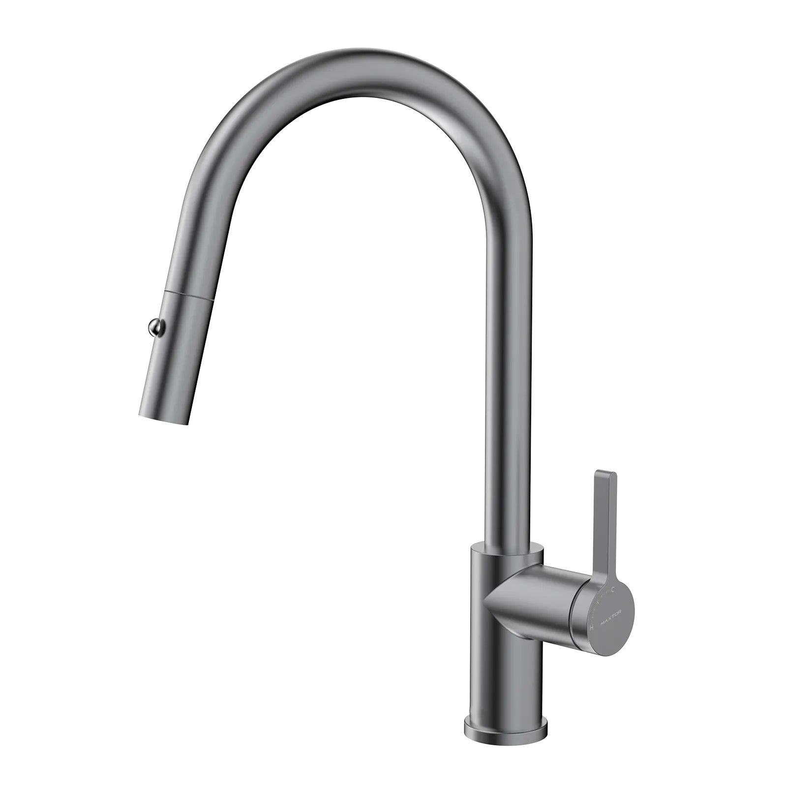 Chrome Pull-Down Kitchen Faucet – Dual-Function Brass Spray – KFB1051CH Brushed Gun Metal