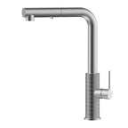 Knurled Pull-Out Kitchen Faucet – Dual-Function Spray – KFB1058A Brushed Nickel