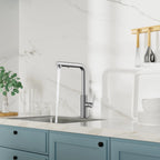 Knurled Pull-Out Kitchen Faucet – Dual-Function Spray – KFB1058A