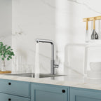 Knurled Pull-Out Kitchen Faucet – Dual-Function Spray – KFB1058A