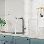 Knurled Pull-Out Kitchen Faucet – Dual-Function Spray – KFB1058A
