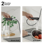 Knurled Pull-Out Kitchen Faucet – Dual-Function Spray – KFB1058A