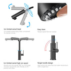 Knurled Pull-Out Kitchen Faucet – Dual-Function Spray – KFB1058A