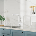 Knurled Pull-Out Kitchen Faucet – Dual-Function Spray – KFB1058A