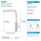 Knurled Pull-Out Kitchen Faucet – Dual-Function Spray – KFB1058A