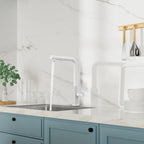 Knurled Pull-Out Kitchen Faucet – Dual-Function Spray – KFB1058A