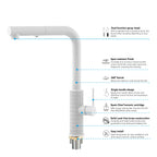 Knurled Pull-Out Kitchen Faucet – Dual-Function Spray – KFB1058A