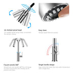 Knurled Pull-Down Kitchen Faucet – Dual-Function Spray – KFB1058B