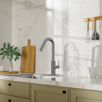 Knurled Pull-Down Kitchen Faucet – Dual-Function Spray – KFB1058B