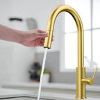 Knurled Pull-Down Kitchen Faucet – Dual-Function Spray – KFB1058