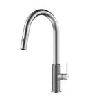 Knurled Pull-Down Kitchen Faucet – Dual-Function Spray – KFB1058 Brushed Nickel