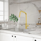 Knurled Pull-Down Kitchen Faucet – Dual-Function Spray – KFB1058C