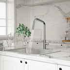 Knurled Pull-Down Kitchen Faucet – Dual-Function Spray – KFB1058C