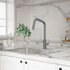 Knurled Pull-Down Kitchen Faucet – Dual-Function Spray – KFB1058C