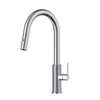 Knurled Pull-Down Kitchen Faucet – Dual-Function Spray – KFB1058 Chrome