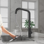Knurled Pull-Down Kitchen Faucet – Dual-Function Spray – KFB1058C