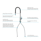 High-Arc Pull-Down Kitchen Faucet – 360° Swivel Spot-Free Finish – KFB1072