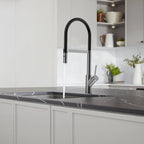 High-Arc Pull-Down Kitchen Faucet – 360° Swivel Spot-Free Finish – KFB1072