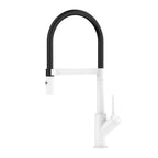 High-Arc Pull-Down Kitchen Faucet – 360° Swivel Spot-Free Finish – KFB1072 Matte White