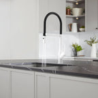 High-Arc Pull-Down Kitchen Faucet – 360° Swivel Spot-Free Finish – KFB1072