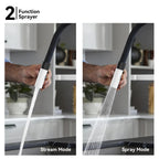 High-Arc Pull-Down Kitchen Faucet – 360° Swivel Spot-Free Finish – KFB1072