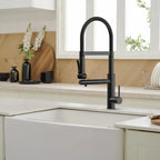 5-Function Solid Brass Pull-Out Kitchen Faucet with Filtered Water Tap – KFB1504